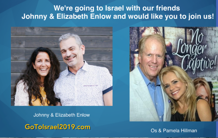 Israel 2019 with Os & Pamela and Johnny & Elizabeth Enlow